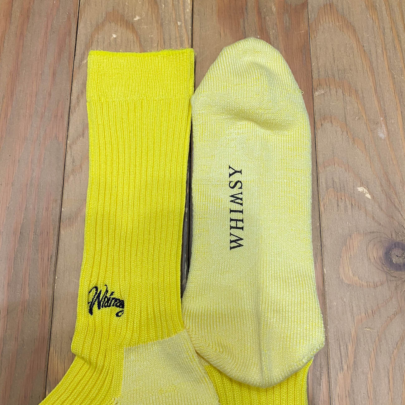 WHIMSY EMJAY SOCKS YELLOW