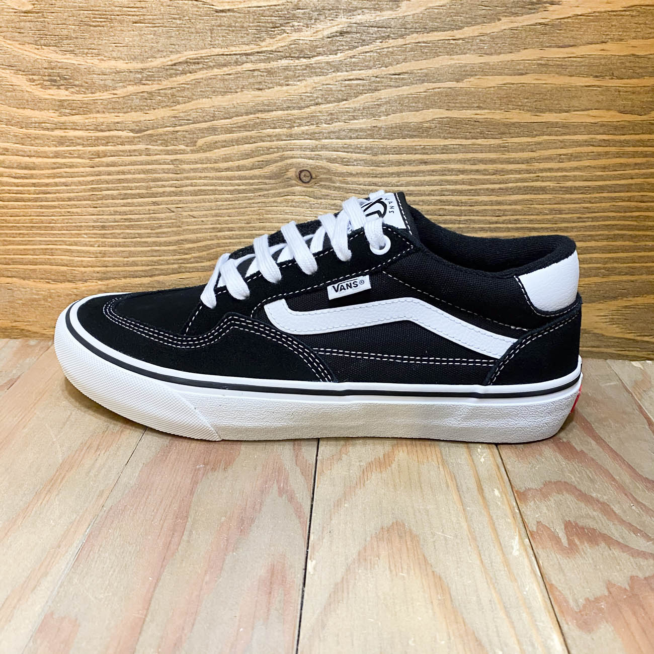 VANS ROWAN BLACK/WHITE