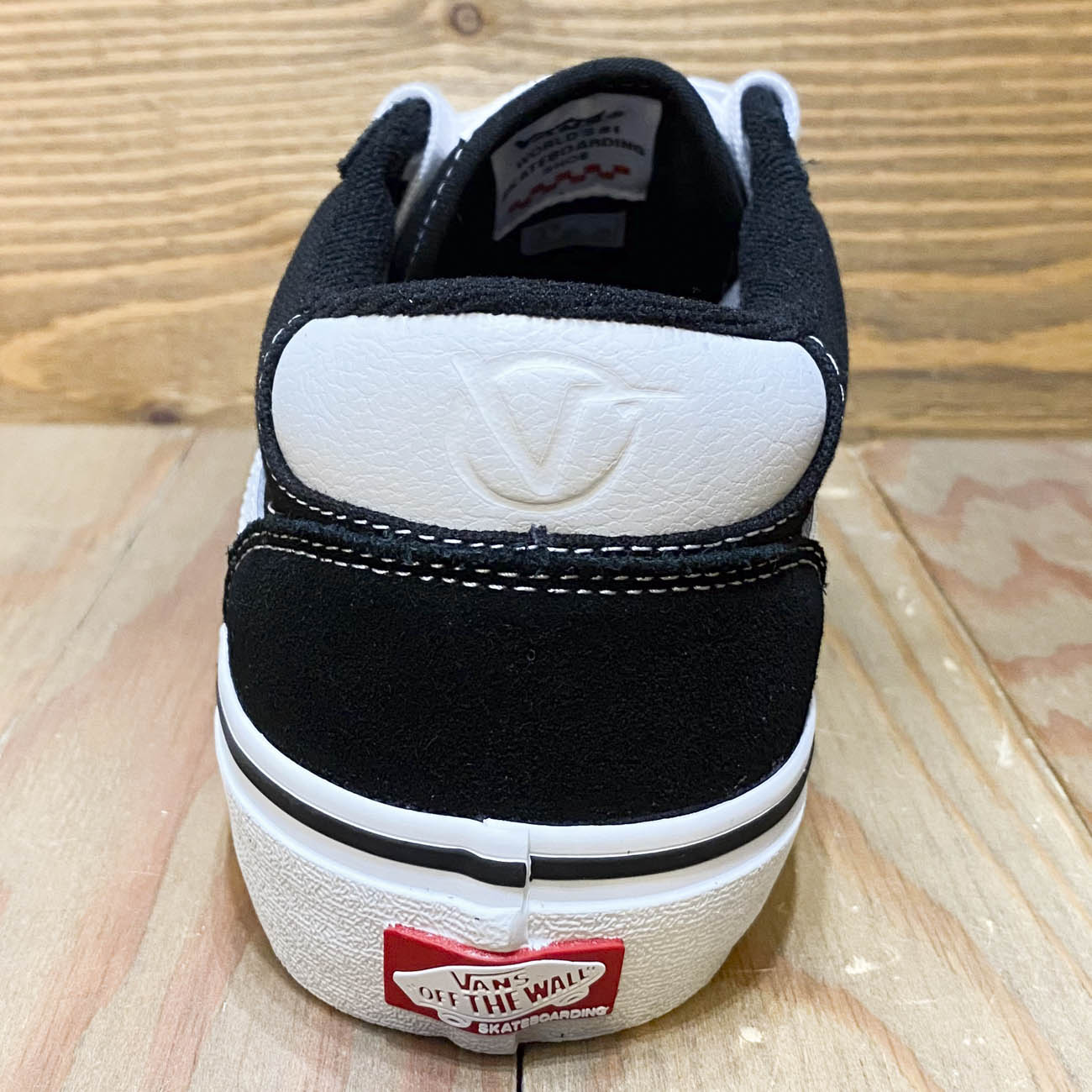 VANS ROWAN BLACK/WHITE