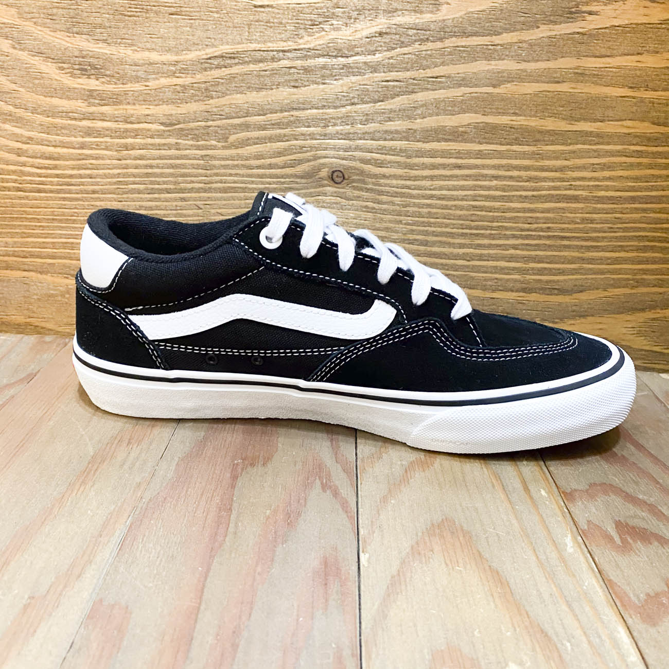VANS ROWAN BLACK/WHITE