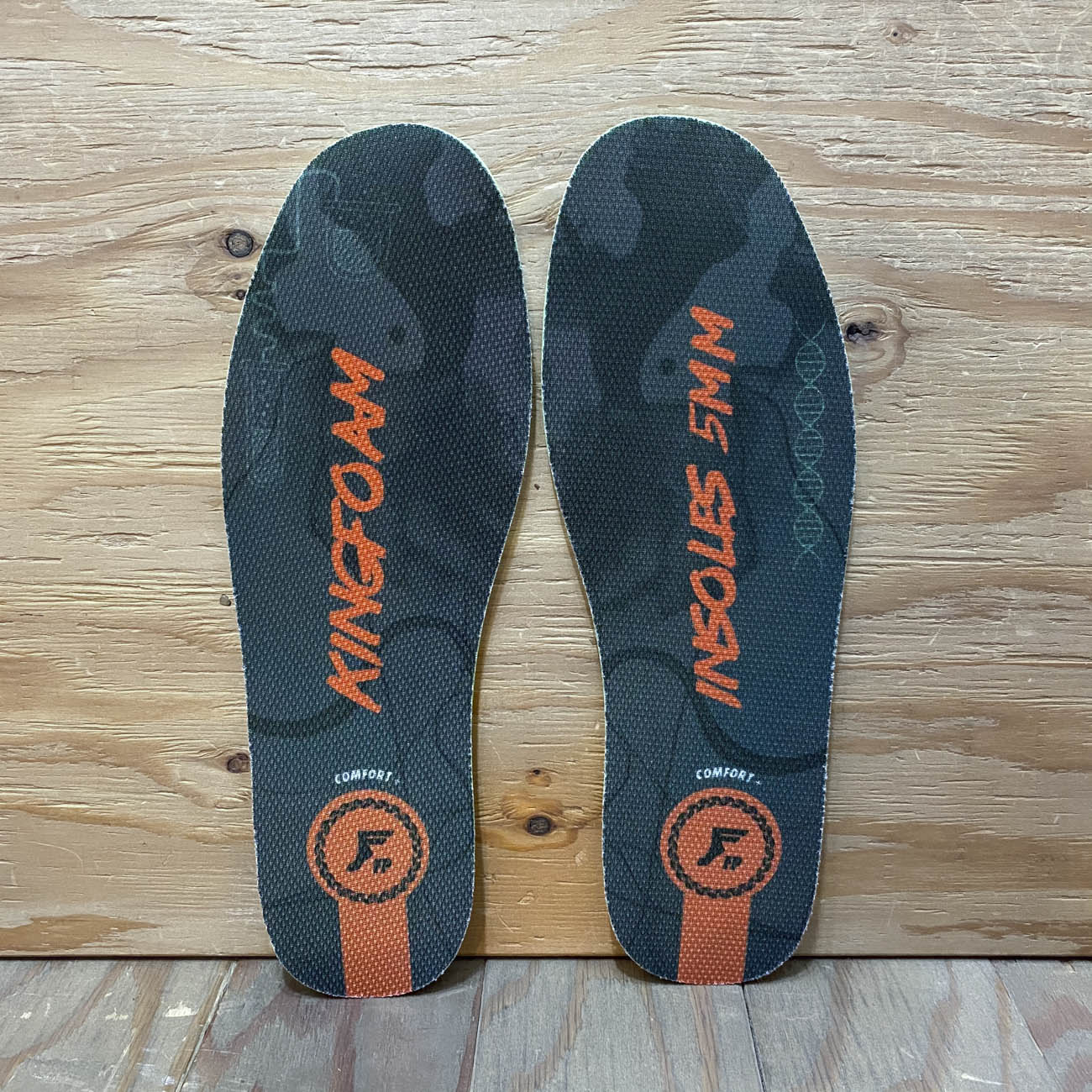 FP KINGFOAM INSOLES 5mm BLACK CAMMO/RED